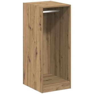 vidaXL Wardrobe Artisan oak 41 x 48 x 102 cm Engineered wood Vidaxl