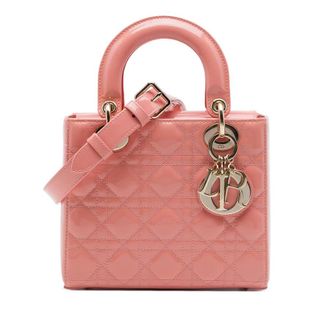 Dior Pre-owned Dior Small Patent Cannage Lady Satchel Ladies XTHZGHOE6SZDH4FG