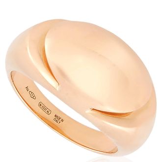 Bulgari Cabochon 18 Kt Yellow Gold Ring