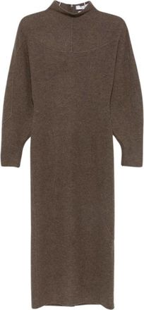 Max Mara Gebreide Jurken - Dames - Jurken - Bruin - Maat: 2XS