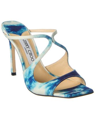 Jimmy Choo London Anise 95 Denim Sandal