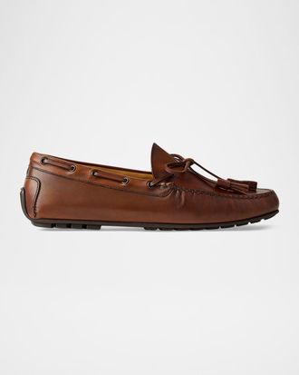 Ralph Lauren Purple Label Men & apos;s Harold Hand-Burnished Leather Drivers