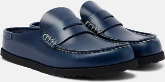 Birkenstock Naples leather mules
