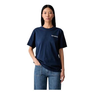 Sporty & Rich Donna, Top, Blu, XS, new