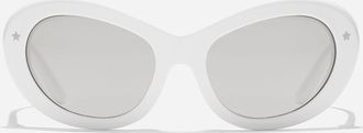 Dolce & Gabbana Dna Sunglasses - Woman Sunglasses White Onesize