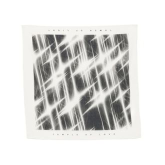 Rick Owens Accessoires, Heren, Veelkleurig, ONE Size, Graphic Print Square Scarf