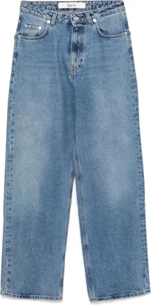 S&eacute;fr Dames, Jeans, Blauw, Maat: W28 Katoen