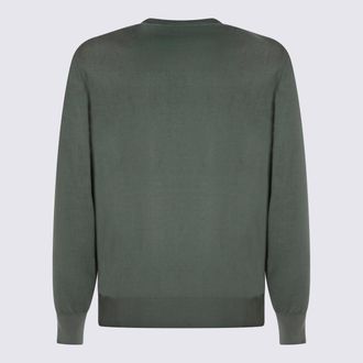 Altea Mens Sweaters Verde _100 % Co
