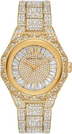 Michael Kors Accessoires, Dames, Geel, ONE Size, Raquel Horloge
