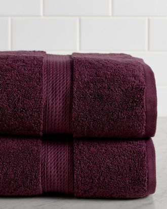 Superior Highly Absorbent 2Pc Ultra Plush Bath Egyptian Cotton Towel Set