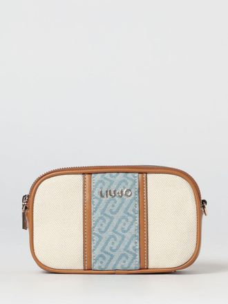 Liu Jo Borsa Liu Jo in canvas e denim con logo jacquard