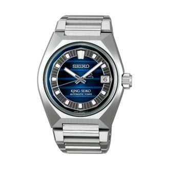 Seiko Horloge King Seiko Automatisch 3 wijzers datum - Dames - Horloges - Grijs - ONE Size - Accessoires