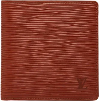 Louis Vuitton Epi Kenyan Brown Leather Wallet (Bi-Fold) (Pre-Owned)