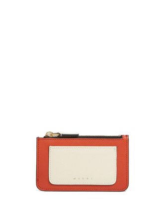 Marni Portemonnee met colourblocking - Blauw