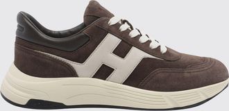 Hogan Sneakers Hyperlight in pelle scamosciata con suola chunky