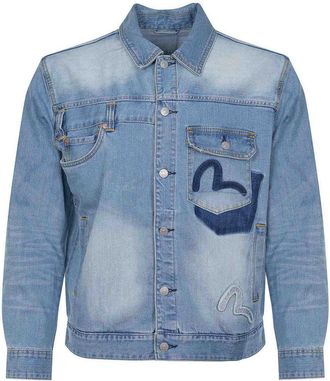 Evisu Jacket Made Of Denim