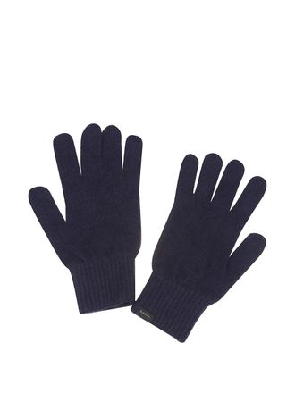 Paul Smith navy blue cashmere-blend gloves - men - Cashmere/Merino - One Size