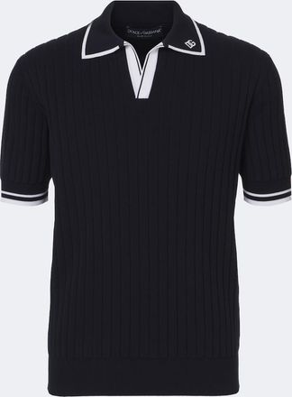Dolce & Gabbana DG cotton polo shirt