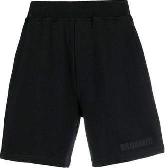 Dsquared2 Bermuda con stampa - Nero