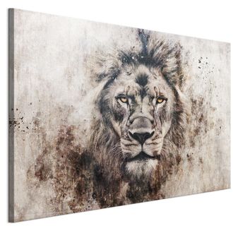 OEM Cuadro Sobre Lienzo Italiano De 90 X 60 Cm - Estilo Modernista - Animales Cuadro Sobre Lienzo Italiano De 120 X 80 Cm - Estilo Modernista - Animales