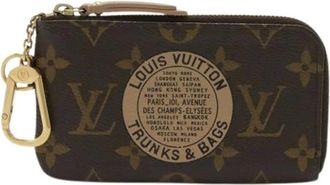 Louis Vuitton Pre-owned Coin Purse - Dames - Vintage Accessoires - Bruin - ONE Size - Vintage