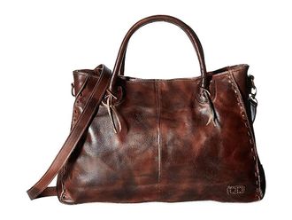 Bed Stü Rockaway Womens Handbags Teak Rustic, Leather
