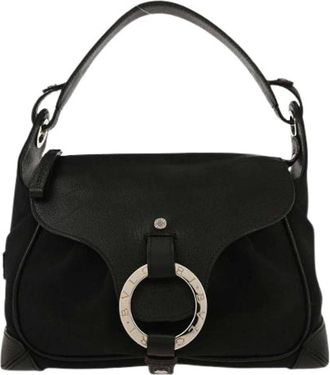 Bulgari Pre-owned Shoulder Bags, female, Black, Size: ONE SIZE Pre-owned Vintage Shoulder Bag