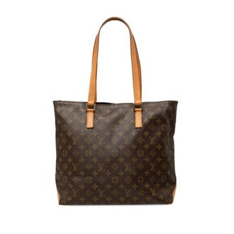 Louis Vuitton Brown Pvc Leather Shoulder Bag Tote Bag (Pre-Owned)