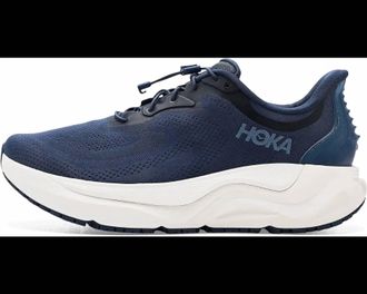 Hoka One One Mens Arahi 8 Road Shoes In Varsity Navy/faded Navy