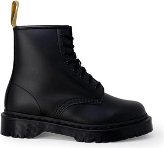 Dr. Martens 6-Eye Boot - Dames - Veterlaarzen - Zwart - 36 EU - Polyester - Schoenen