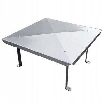 OEM Remate De Chimenea De Acero Inoxidable De 50 X 50 Cm