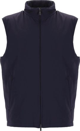 Fay Navy Blue Wind Utility Vest