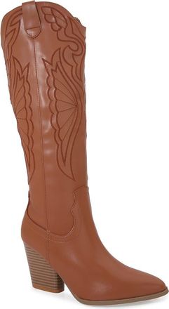 Berness Anamaria Tall Western Boot in Camel at Nordstrom Rack, Size 7.5