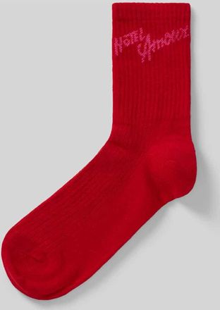 Selected Socken aus Baumwoll-Mix Modell MOLLY in Rot, Gr&ouml;&szlig;e 1