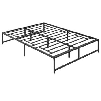 HOMCOM Marco de cama doble 143x197x35 cm negro