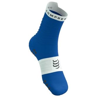 Compressport Pro Racing Socks V4.0 Run High Laufsocken - Unisex | blau