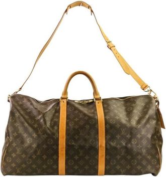 Louis Vuitton Pre-owned Keepall Bandouliere 60 Monogram Boston Bag - - Pre-owned - Donna - Marrone - ONE SIZE