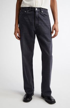 Our Legacy Third Cut Wide Leg Jeans in Supergrey Wash at Nordstrom, Size 28