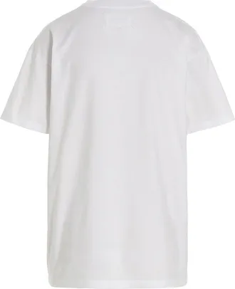 Maison Margiela Logo-Print Cotton T-shirt - White