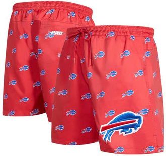 Pro Standard Mens Pro Standard Red Buffalo Bills Allover Print Mini Logo Shorts at Nordstrom, Size Xx-Large