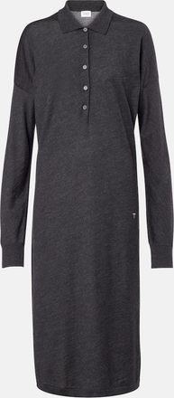 Tod's Abito midi in lana e seta