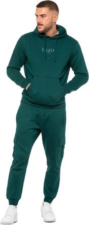 Enzo Jeans | Heren Pullover Hoodie Tracksuit Set - Groen