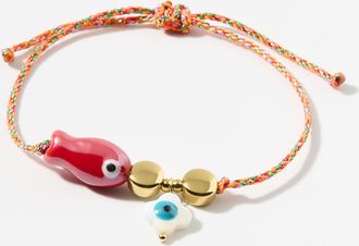 Simons Womens Red-fish charm bracelet
