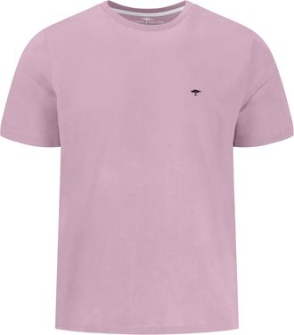 Fynch-Hatton T-Shirt FYNCH-HATTON, Herren, Gr. 4XL, magnolia, Jersey, Obermaterial: 100% Baumwolle, bestickt, unifarben, normal h&uuml;ftbedeckend, Rundhals, Shirts T-S
