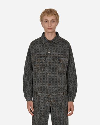 Ahluwalia Studio Kalonji Denim Jacket Grey