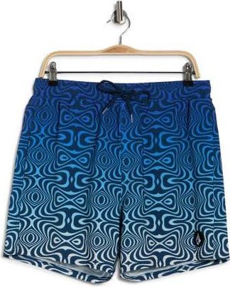 Volcom Volmbre Swim Trunks in Deep Blue at Nordstrom Rack, Size Xx-Large