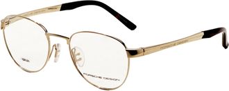 Porsche Design Unisex 52 mm Gold Opticals