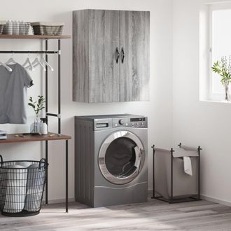 vidaXL Armario De Pared Madera Ingenier&iacute;a Gris Sonoma 69,5x34x90 Cm Vidaxl