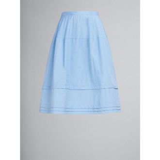 Marni WomenS Light Blue A-Line Skirt, Size 6