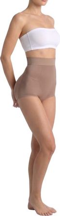 Rago High Waist Padded Panty with Removable Pads in Mocha at Nordstrom, Size X-Large